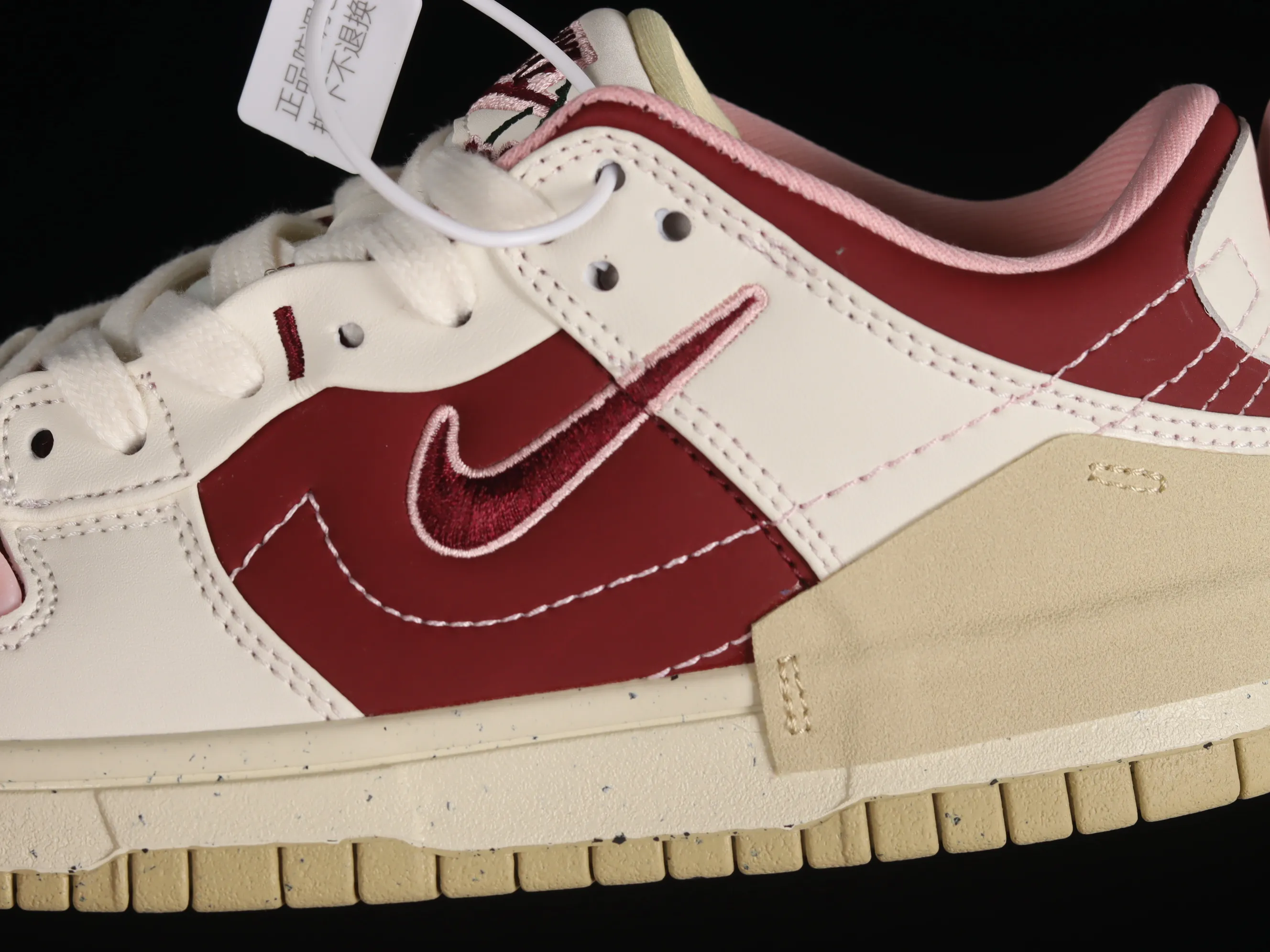 All categories Nk SB Dunk series Nk SB Dunk Low low-top sneakers Nk Dunk Low Disrupt 2 "Desert Bronze" Valentine's Day Destruction 2 series new deconstructed style lightweight dunk low-top casual sports skateboard shoes FD4617-667